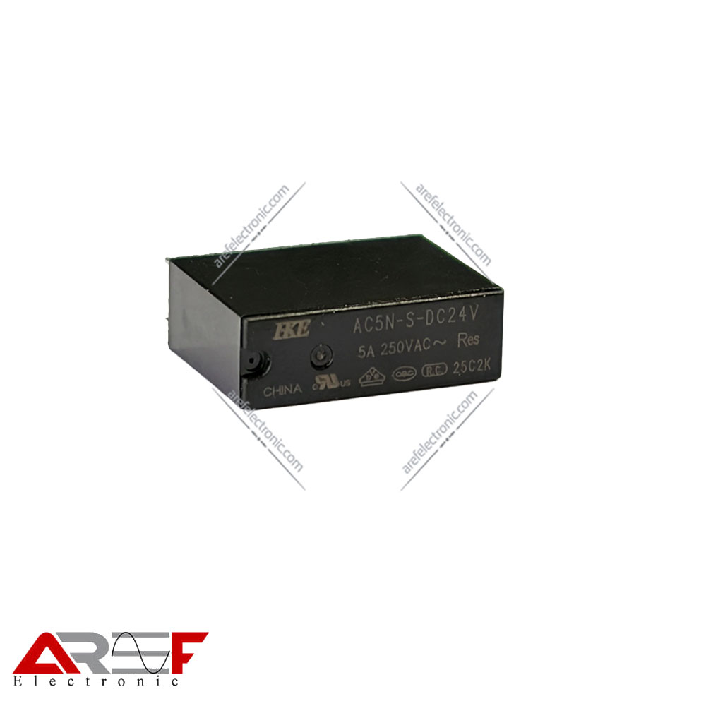 رله HKE مدل AC5N-S-DC24V دارای 24 ولت و 4 پین - Image 2