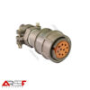 کانکتور روسی 10پین قطر 24mm مادگی سرکابلی با کاور