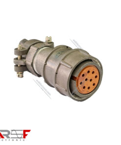 کانکتور روسی 10پین قطر 24mm مادگی سرکابلی با کاور
