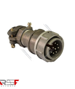 کانکتور روسی 10پین قطر 24mm نری سرکابلی با کاور