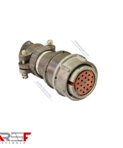 کانکتور روسی 19پین قطر 24mm مادگی سرکابلی با کاور