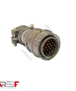 کانکتور روسی 19پین قطر 24mm نری سرکابلی با کاور