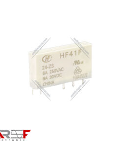 رله PLC هونگفا مدل HONGFA_HF41F دارای 24 ولت 1 کنتاکت 6 آمپر 5 پین - Image 2