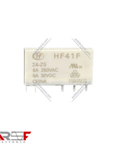 رله PLC هونگفا مدل HONGFA_HF41F دارای 24 ولت 1 کنتاکت 6 آمپر 5 پین - Image 3