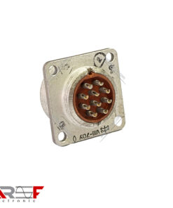 کانکتور روسی 10پین قطر 24mm مادگی فلنچ