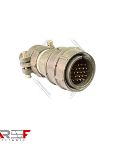 کانکتور روسی 24پین قطر 27mm نری سرکابلی با کاور